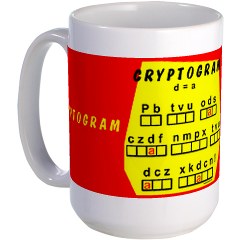 Cryptogram Mug